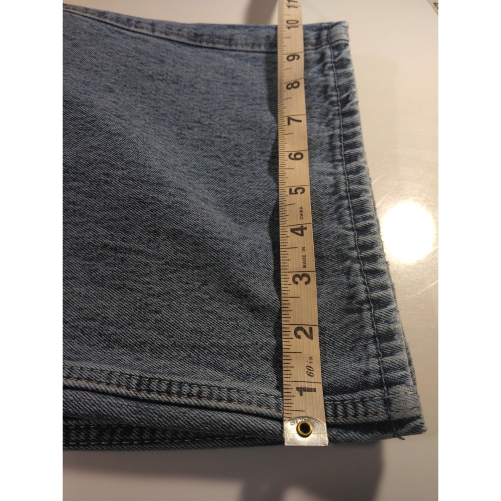 Hollister Womens Low Rise Baggy Jeans Size 26 R Blue Light Wash Wide Leg - Picture 7 of 9